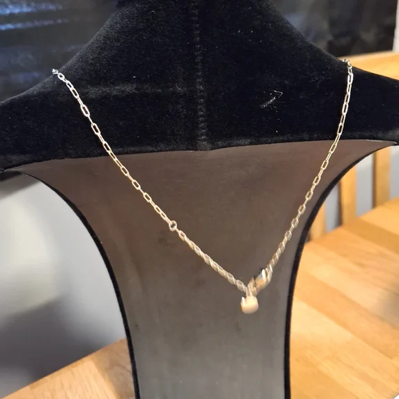 Furla Arch Pearl Necklace With Dustbag and Box Full Inclusion NWT - Picture 7 of 13